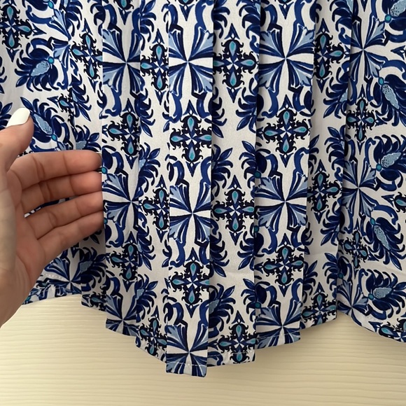 Blue Patterned Shirt - Picture 6 of 6